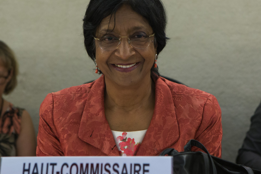 Photo: Navi Pillay at the UN Human Rights Council, 10 June 2014. © U.S. Mission Geneva / Public Domain.